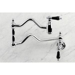 Duchess KS2101PKL Two-Handle Pot Filler, Polished Chrome