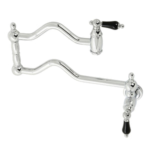 Duchess KS2101PKL Two-Handle Pot Filler, Polished Chrome