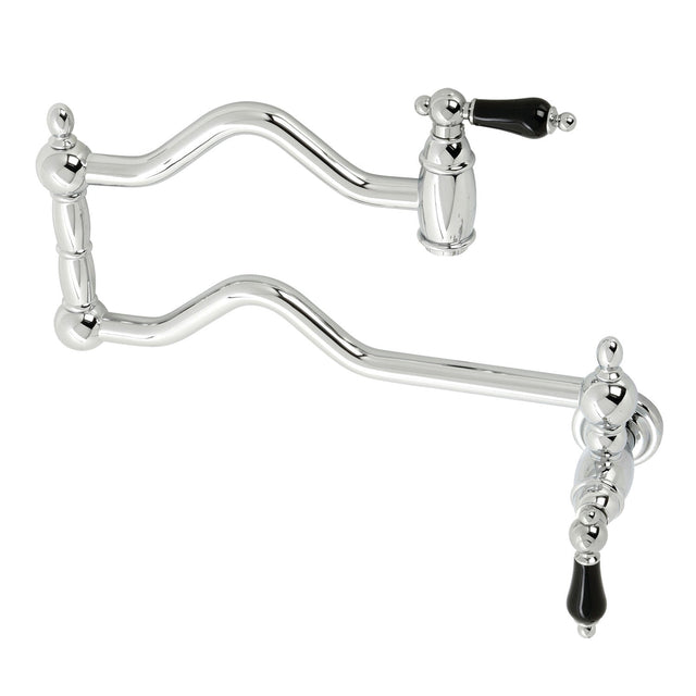 Duchess KS2101PKL Two-Handle Pot Filler, Polished Chrome