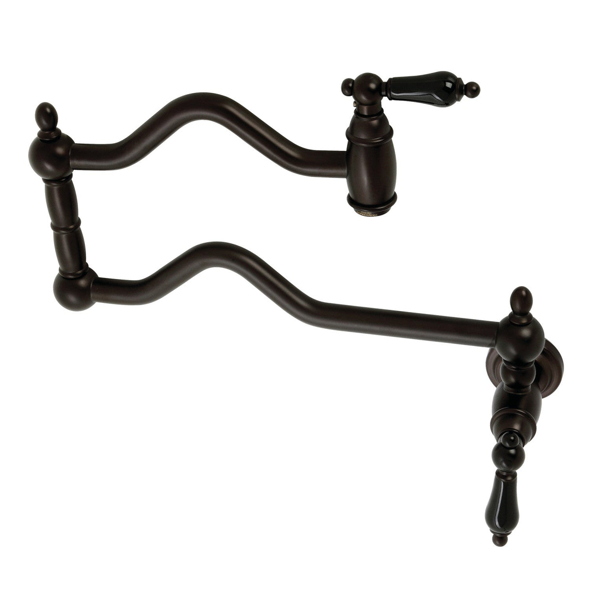 Duchess KS2105PKL Two-Handle Pot Filler, Oil Rubbed Bronze