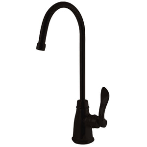 NuWave French KS2195NFL Single-Handle 1-Hole Deck Mount Water Filtration Faucet, Oil Rubbed Bronze