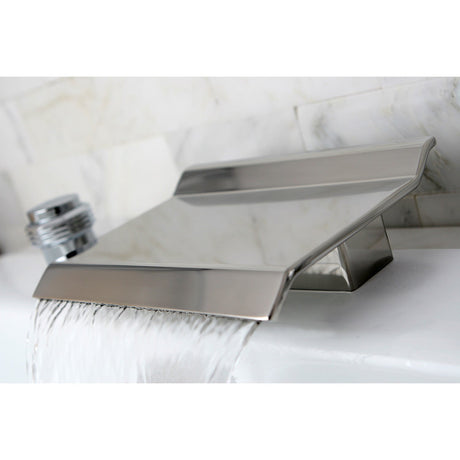 Milano KS2241MR Two-Handle 3-Hole Deck Mount Roman Tub Faucet, Polished Chrome