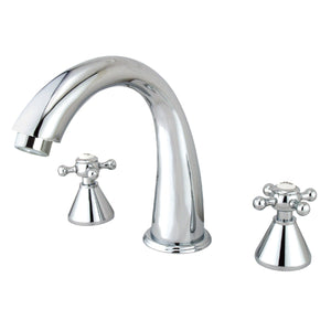 Roman KS2361BX Two-Handle 3-Hole Deck Mount Roman Tub Faucet, Polished Chrome