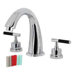 Kaiser KS2361CKL Two-Handle 3-Hole Deck Mount Roman Tub Faucet, Polished Chrome