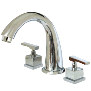 Executive KS2361QLL Two-Handle 3-Hole Deck Mount Roman Tub Faucet, Polished Chrome