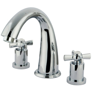 Millennium KS2361ZX Two-Handle 3-Hole Deck Mount Roman Tub Faucet, Polished Chrome