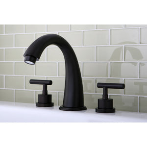 Manhattan KS2365CML Two-Handle 3-Hole Deck Mount Roman Tub Faucet, Oil Rubbed Bronze