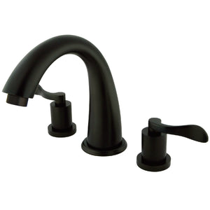 Vintage KS2365DFL Two-Handle 3-Hole Deck Mount Roman Tub Faucet, Oil Rubbed Bronze