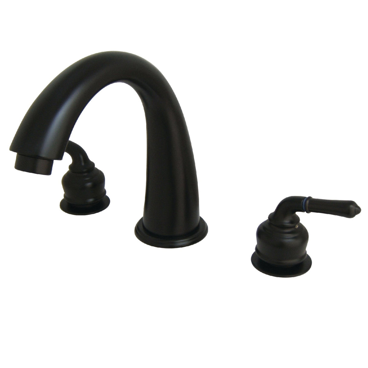 Milano KS2365 Two-Handle 3-Hole Deck Mount Roman Tub Faucet, Oil Rubbed Bronze