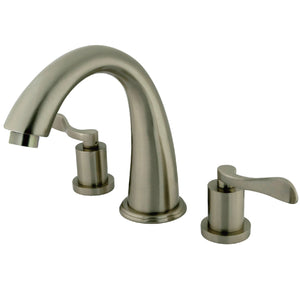 Vintage KS2368DFL Two-Handle 3-Hole Deck Mount Roman Tub Faucet, Brushed Nickel