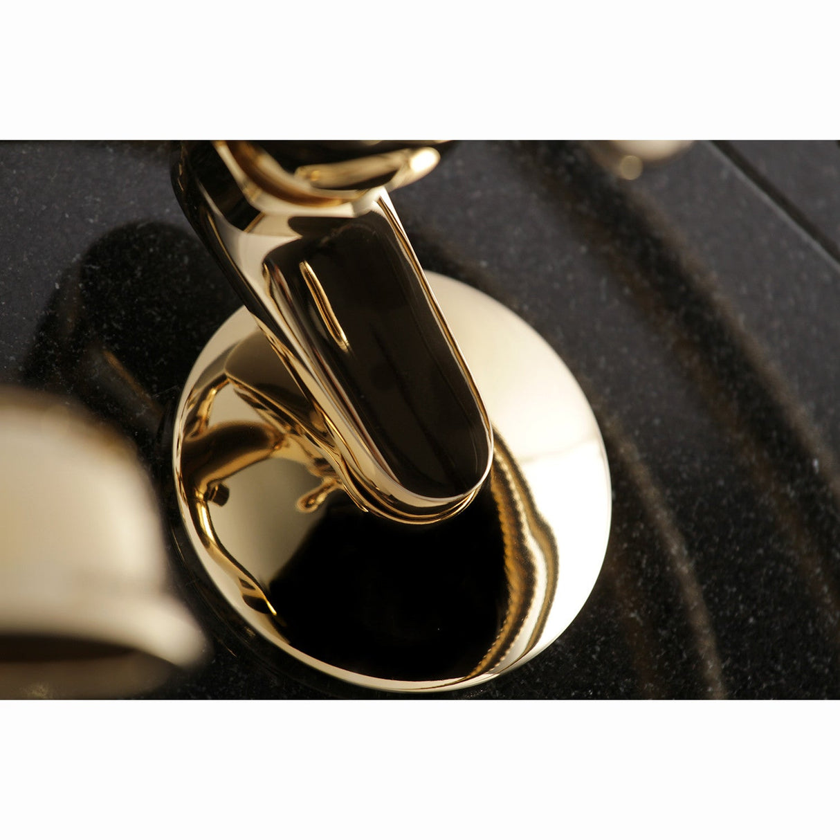 Kingston KS266PB Two-Handle 2-Hole Wall Mount Clawfoot Tub Faucet with Hand Shower, Polished Brass