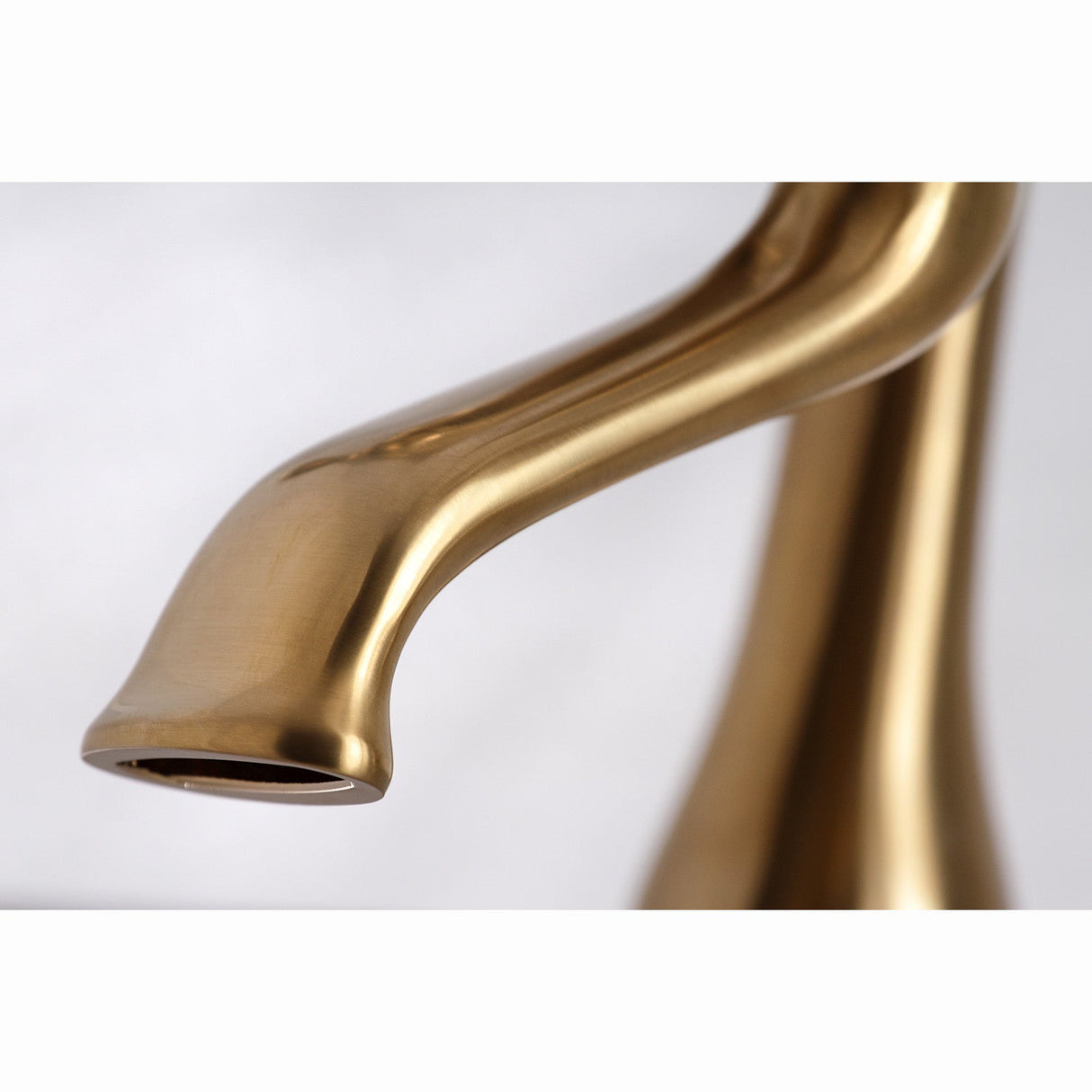 Kingston KS268SB Three-Handle 2-Hole Deck Mount Clawfoot Tub Faucet with Hand Shower, Brushed Brass