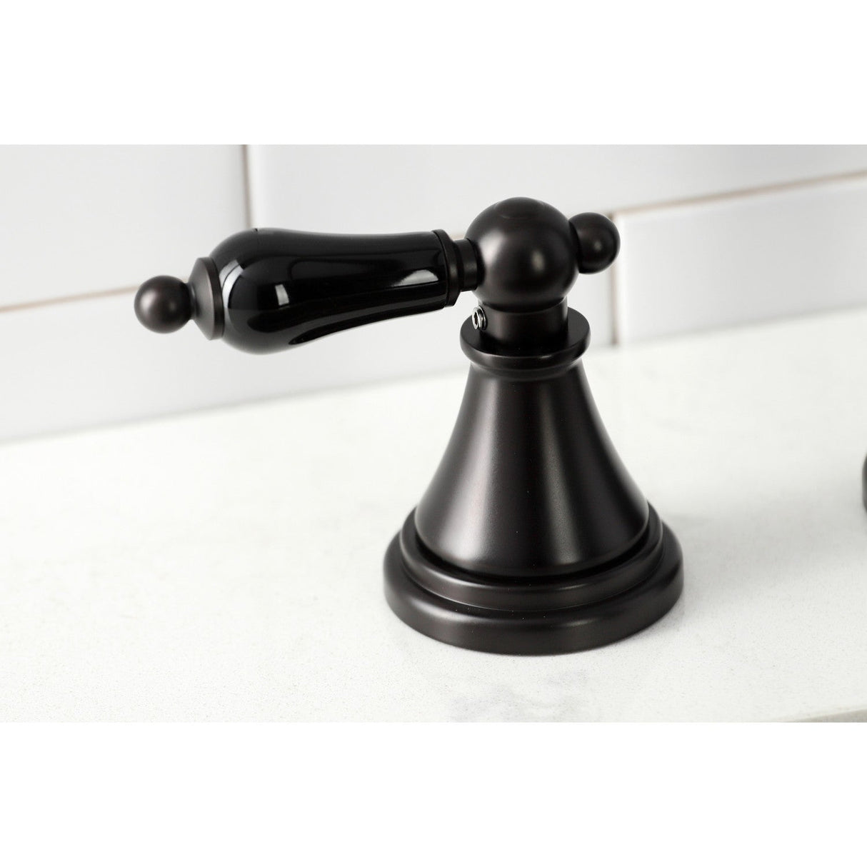 Duchess KS2795PKLBS Widespread Kitchen Faucet with Brass Sprayer, Oil Rubbed Bronze
