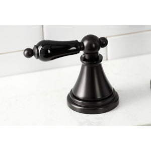 Duchess KS2795PKLBS Widespread Kitchen Faucet with Brass Sprayer, Oil Rubbed Bronze