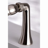 Essex KS288PN Three-Handle 2-Hole Deck Mount Clawfoot Tub Faucet with Hand Shower, Polished Nickel