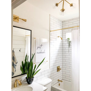 Claremont KS2962CQL Two-Handle 3-Hole Deck Mount Widespread Bathroom Faucet with Brass Pop-Up, Polished Brass