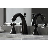 Wilshire KS2975WLL Two-Handle 3-Hole Deck Mount Widespread Bathroom Faucet with Brass Pop-Up, Oil Rubbed Bronze