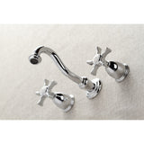Hamilton KS3021NX Two-Handle 3-Hole Wall Mount Roman Tub Faucet, Polished Chrome