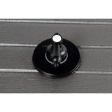 Heirloom KS3030BAL Single-Handle Wall Mount Three-Way Diverter Valve with Trim Kit, Matte Black