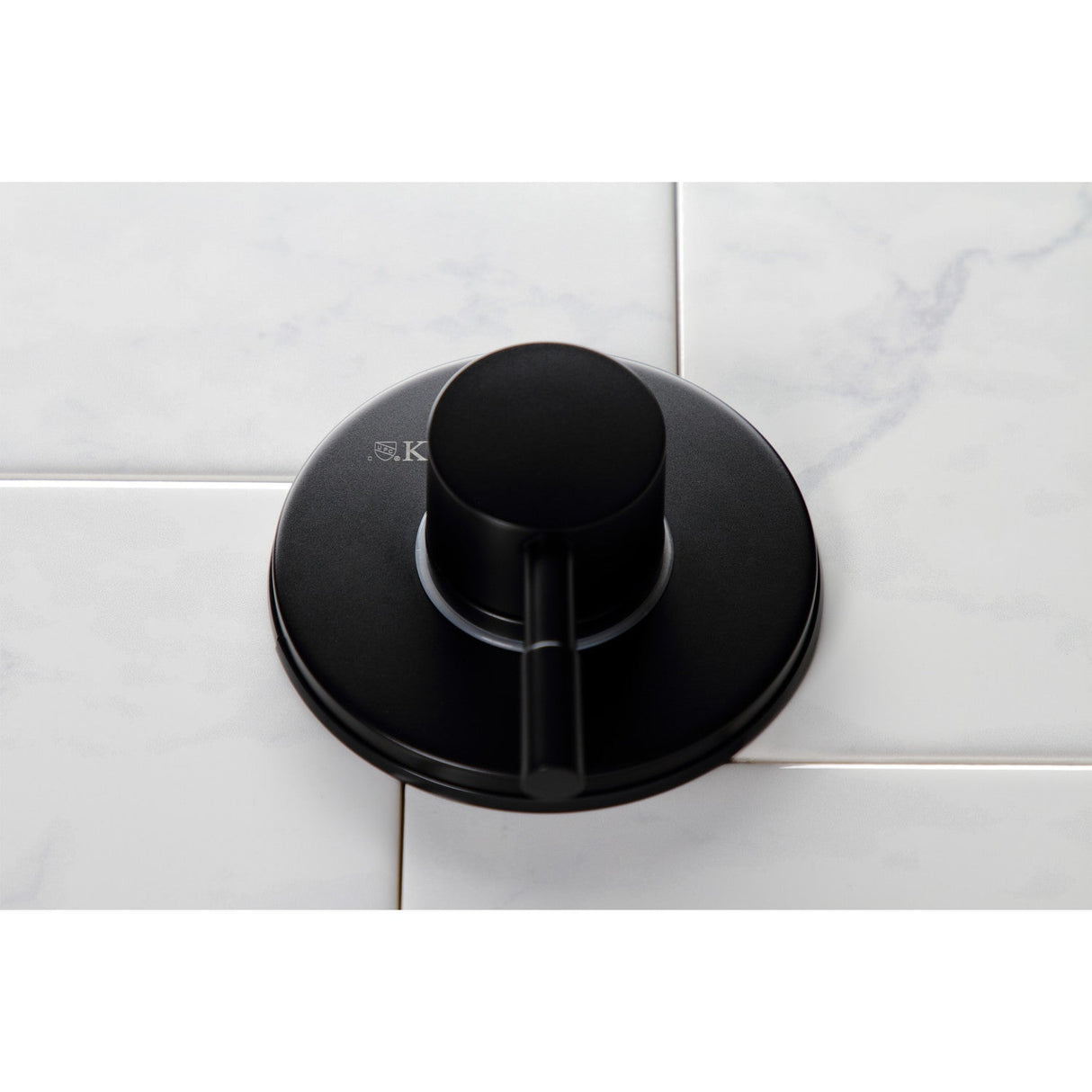 Concord KS3030DL Single-Handle Wall Mount Three-Way Diverter Valve with Trim Kit, Matte Black