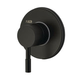 Concord KS3030DL Single-Handle Wall Mount Three-Way Diverter Valve with Trim Kit, Matte Black