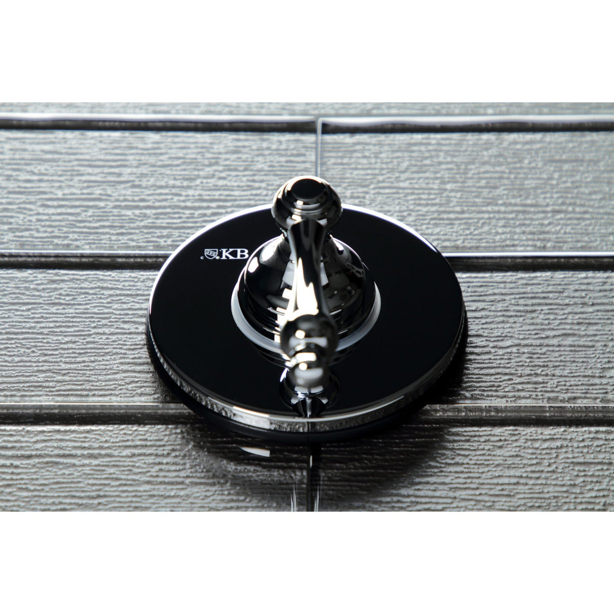 KS3031AL Single-Handle Wall Mount Three-Way Diverter Valve with Trim Kit, Polished Chrome