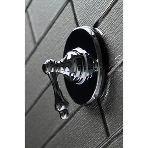 KS3031AL Single-Handle Wall Mount Three-Way Diverter Valve with Trim Kit, Polished Chrome