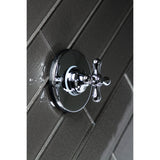 KS3031AX Single-Handle Wall Mount Three-Way Diverter Valve with Trim Kit, Polished Chrome