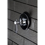 Heirloom KS3031BAL Single-Handle Wall Mount Three-Way Diverter Valve with Trim Kit, Polished Chrome