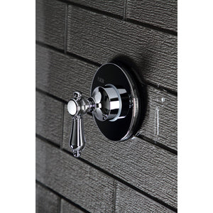 Heirloom KS3031BAL Single-Handle Wall Mount Three-Way Diverter Valve with Trim Kit, Polished Chrome
