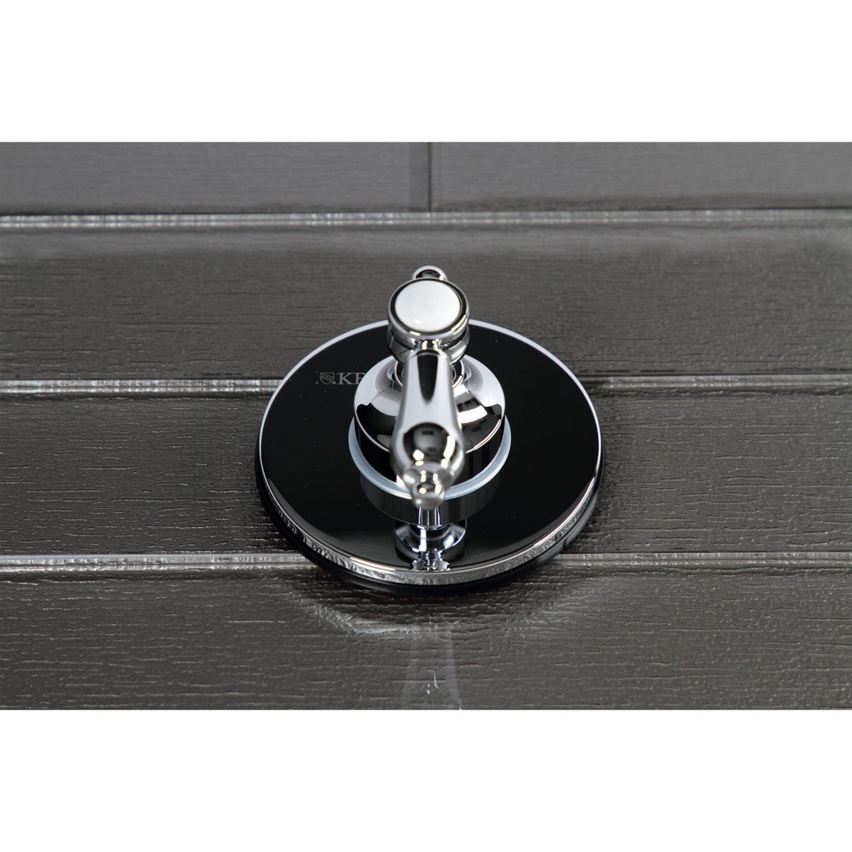 Heirloom KS3031BAL Single-Handle Wall Mount Three-Way Diverter Valve with Trim Kit, Polished Chrome