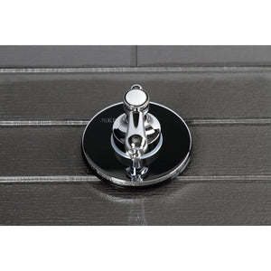 Heirloom KS3031BAL Single-Handle Wall Mount Three-Way Diverter Valve with Trim Kit, Polished Chrome