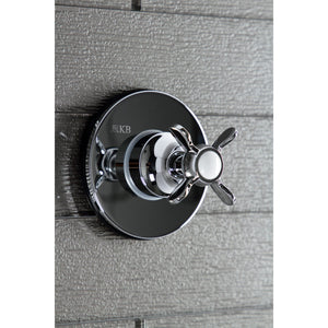 KS3031BEX Single-Handle Wall Mount Three-Way Diverter Valve with Trim Kit, Polished Chrome