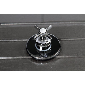 KS3031BEX Single-Handle Wall Mount Three-Way Diverter Valve with Trim Kit, Polished Chrome
