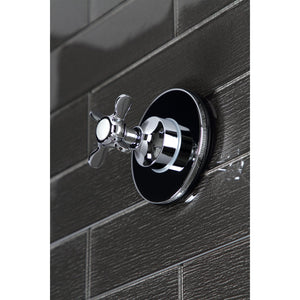 KS3031BEX Single-Handle Wall Mount Three-Way Diverter Valve with Trim Kit, Polished Chrome
