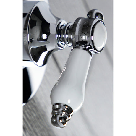 Bel-Air KS3031BPL Single-Handle Wall Mount Three-Way Diverter Valve with Trim Kit, Polished Chrome