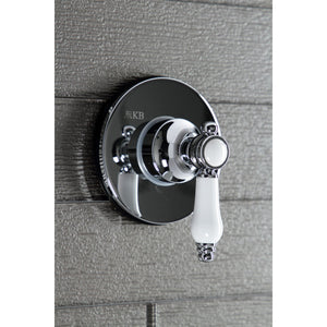 Bel-Air KS3031BPL Single-Handle Wall Mount Three-Way Diverter Valve with Trim Kit, Polished Chrome