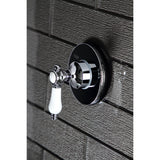 Bel-Air KS3031BPL Single-Handle Wall Mount Three-Way Diverter Valve with Trim Kit, Polished Chrome
