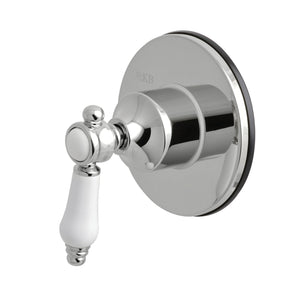 Bel-Air KS3031BPL Single-Handle Wall Mount Three-Way Diverter Valve with Trim Kit, Polished Chrome
