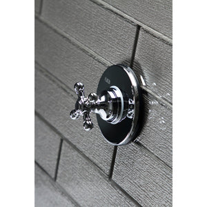 KS3031BX Single-Handle Wall Mount Three-Way Diverter Valve with Trim Kit, Polished Chrome