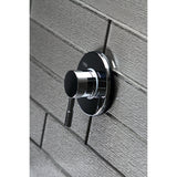 Concord KS3031DL Single-Handle Wall Mount Three-Way Diverter Valve with Trim Kit, Polished Chrome
