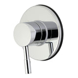 Concord KS3031DL Single-Handle Wall Mount Three-Way Diverter Valve with Trim Kit, Polished Chrome