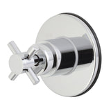 Concord KS3031DX Single-Handle Wall Mount Three-Way Diverter Valve with Trim Kit, Polished Chrome