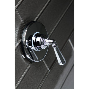 KS3031HL Single-Handle Wall Mount Three-Way Diverter Valve with Trim Kit, Polished Chrome