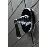 KS3031HL Single-Handle Wall Mount Three-Way Diverter Valve with Trim Kit, Polished Chrome