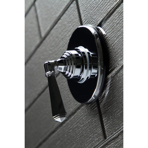 KS3031HL Single-Handle Wall Mount Three-Way Diverter Valve with Trim Kit, Polished Chrome