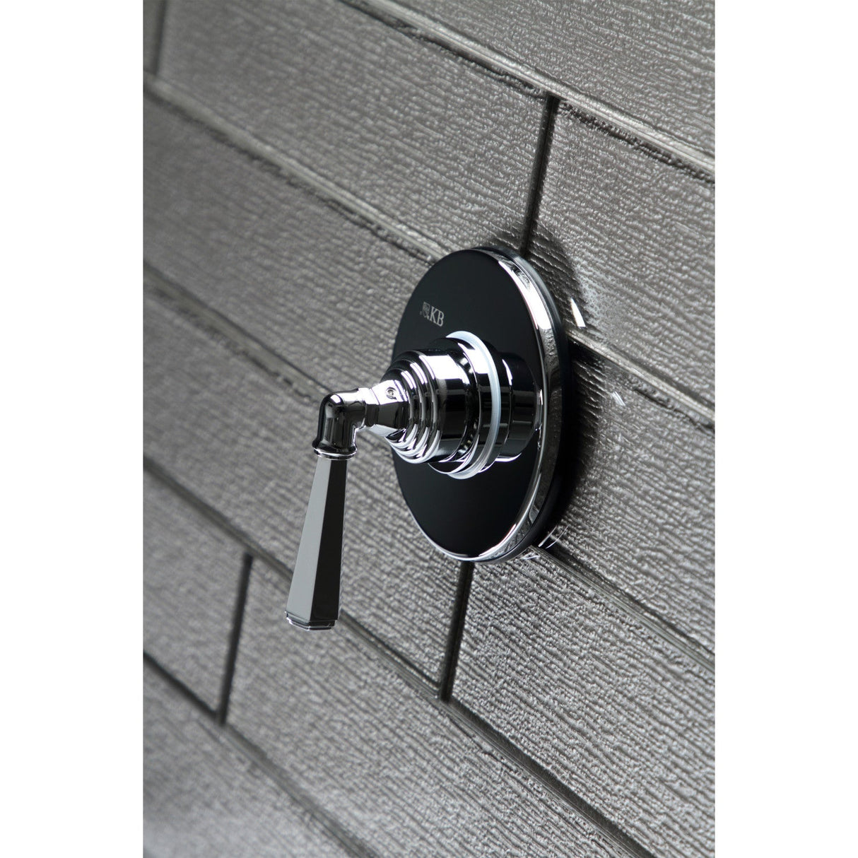 KS3031HL Single-Handle Wall Mount Three-Way Diverter Valve with Trim Kit, Polished Chrome