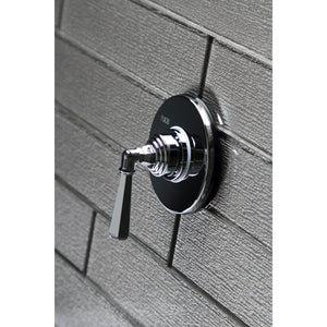 KS3031HL Single-Handle Wall Mount Three-Way Diverter Valve with Trim Kit, Polished Chrome