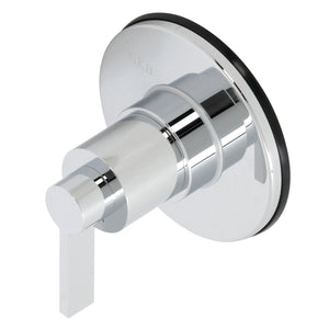 NuvoFusion KS3031NDL Single-Handle Wall Mount Three-Way Diverter Valve with Trim Kit, Polished Chrome
