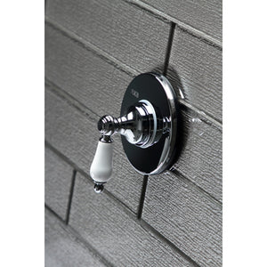 KS3031PL Single-Handle Wall Mount Three-Way Diverter Valve with Trim Kit, Polished Chrome